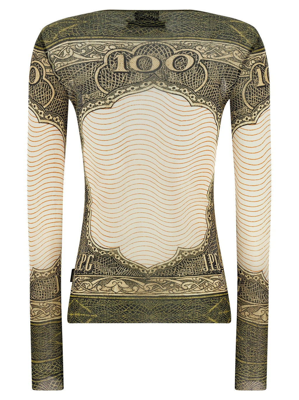 Jean Paul Gaultier Multicolor Polyamide Long Sleeve T-Shirt