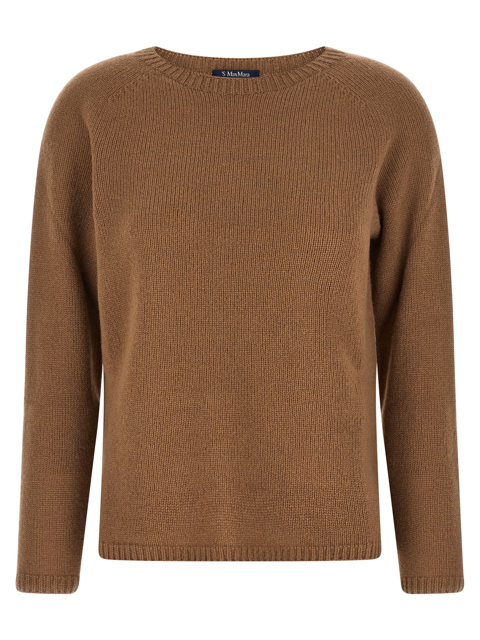 'S Max Mara Brown Wool Cardigan