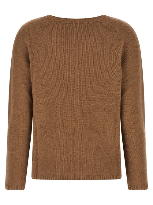 'S Max Mara Brown Wool Cardigan