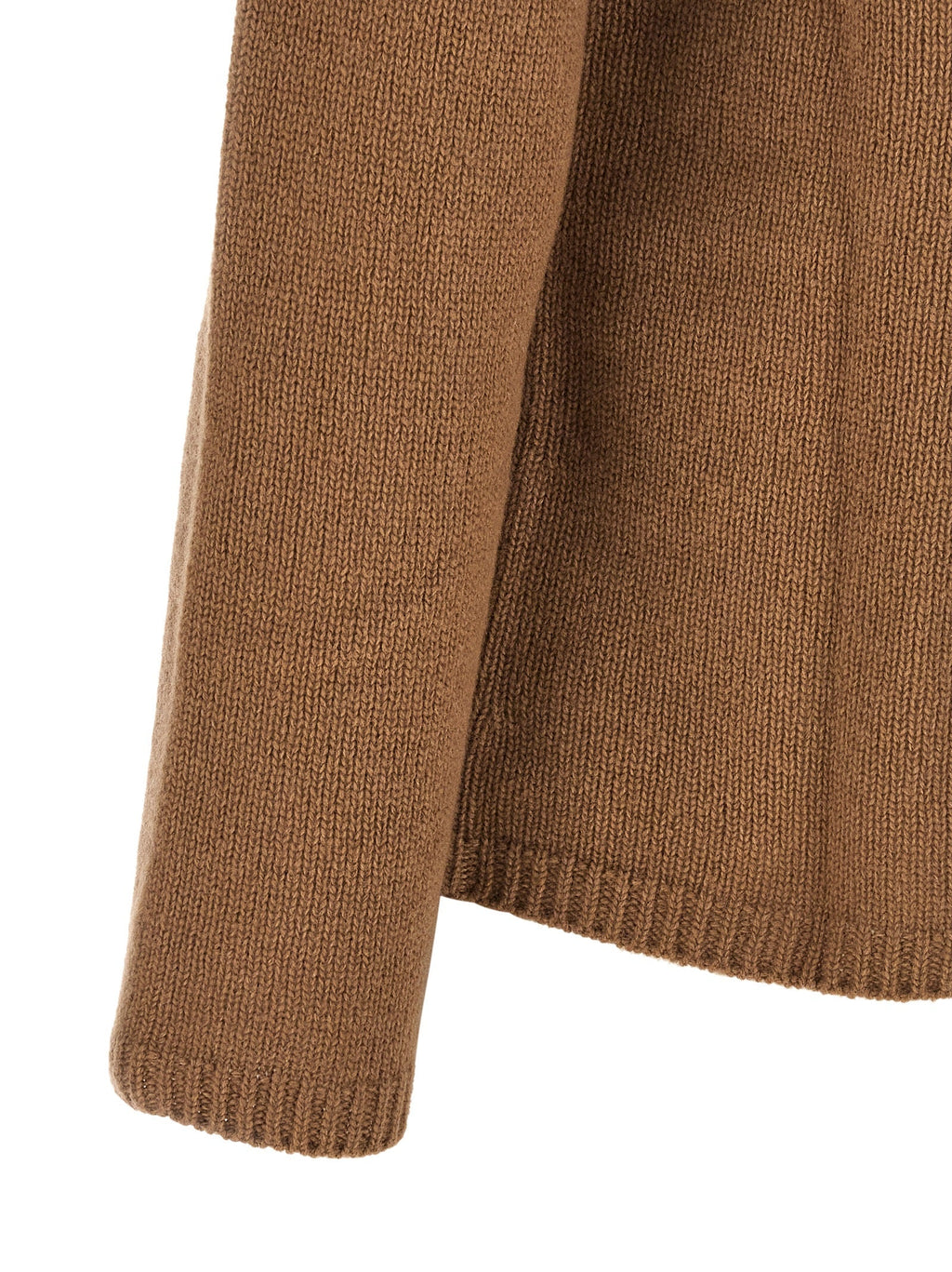 'S Max Mara Brown Wool Cardigan