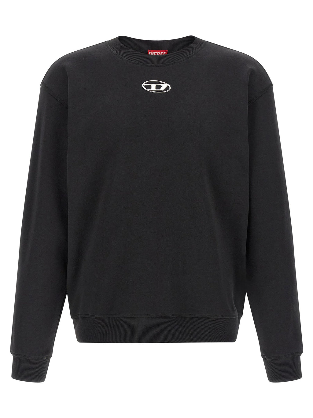 Diesel Black Cotton Sweatshirt