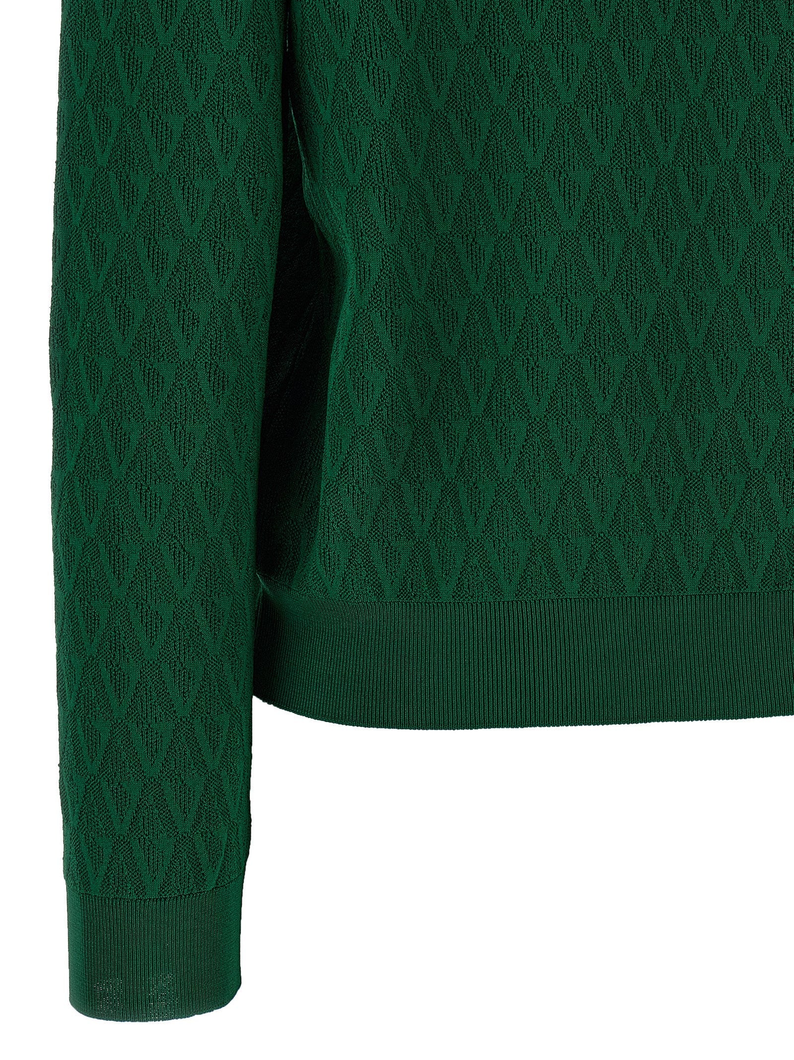 Versace Bicolor Viscose Cardigan