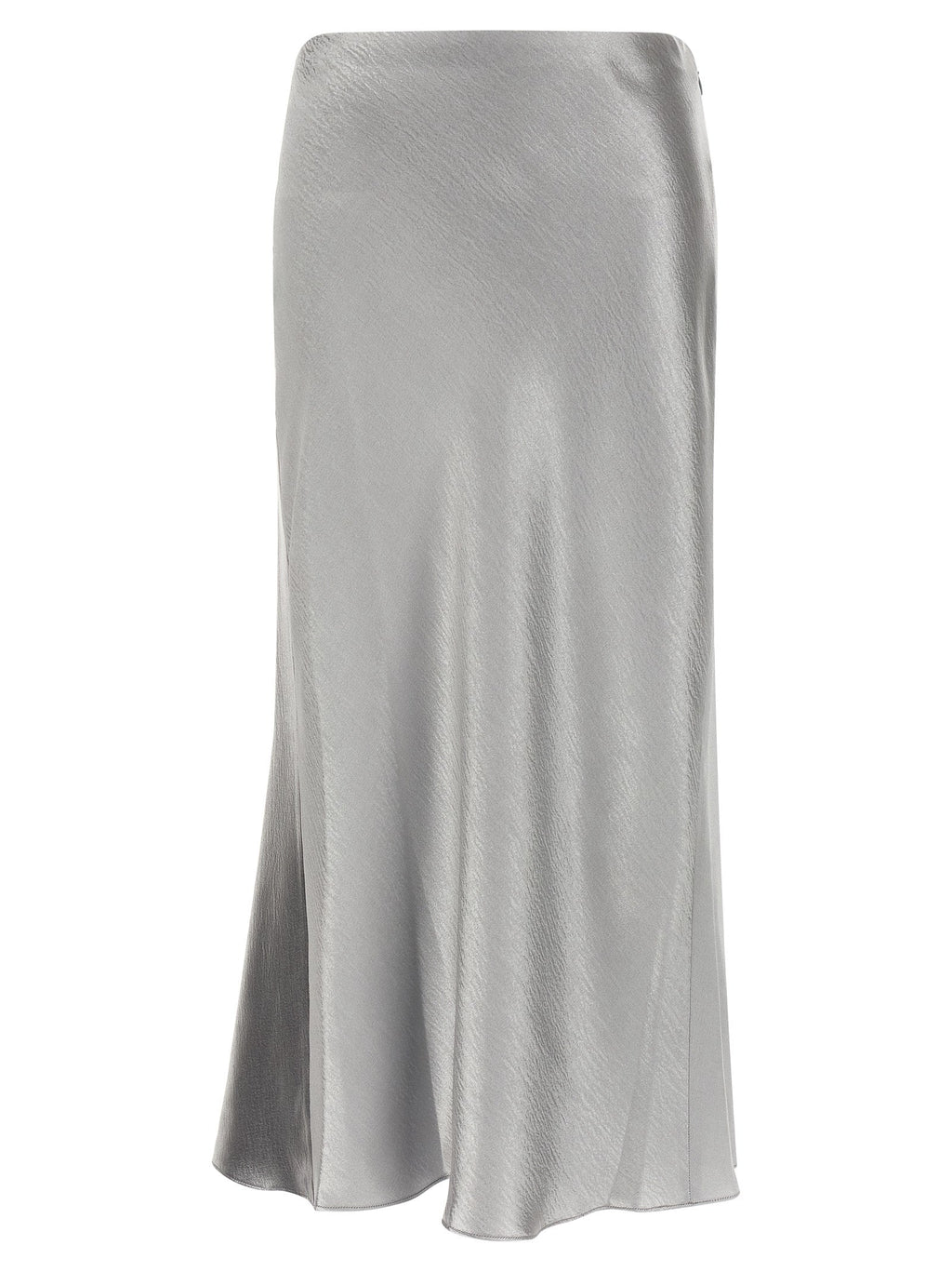 Tory Burch Gray Polyester Midi Skirt