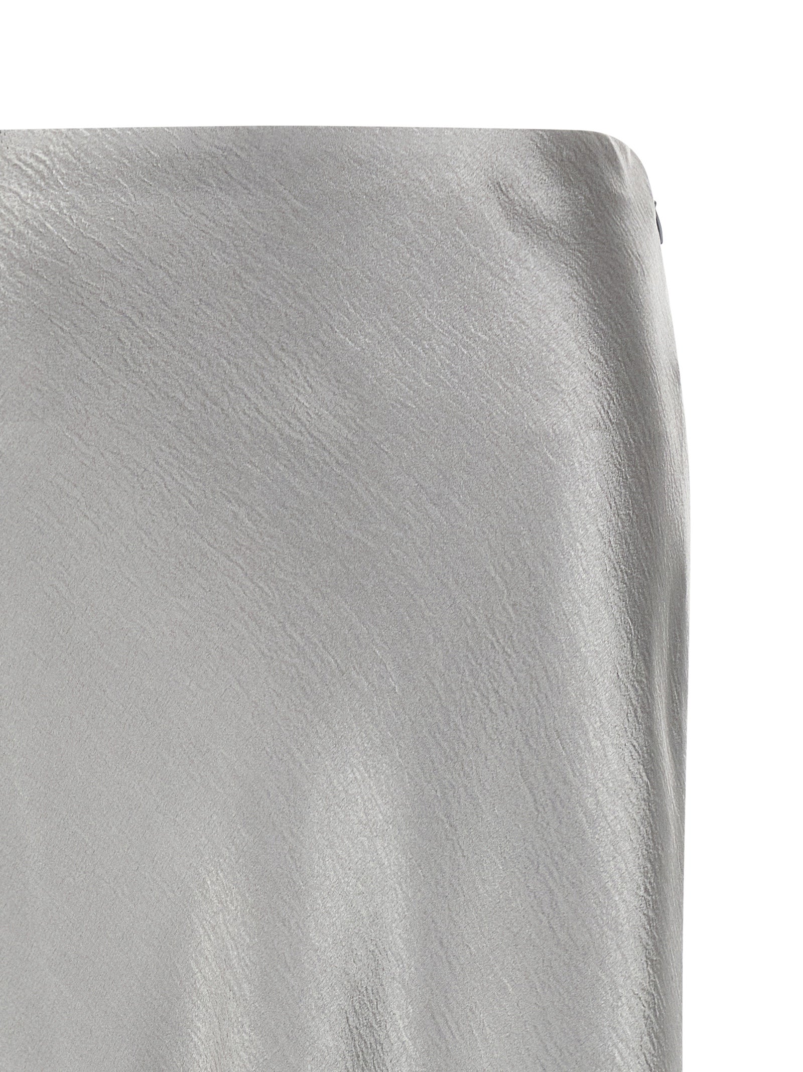 Tory Burch Gray Polyester Midi Skirt