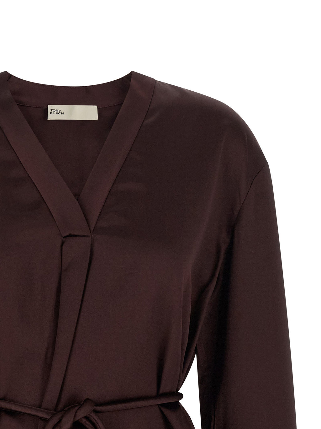 Tory Burch Bordeaux Viscose Blouse