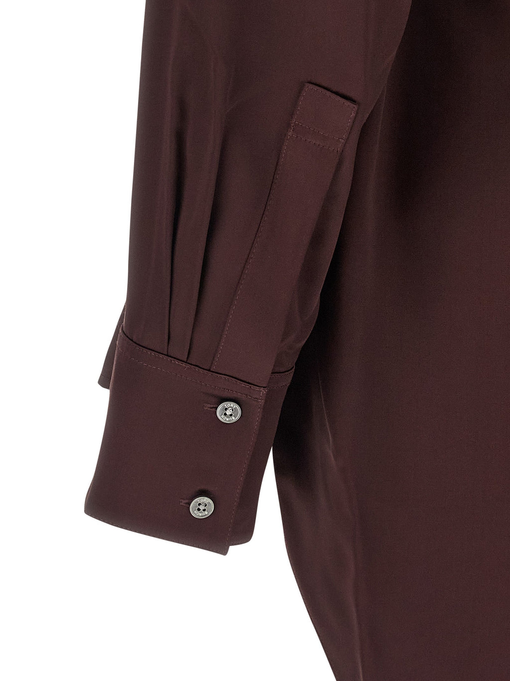 Tory Burch Bordeaux Viscose Blouse