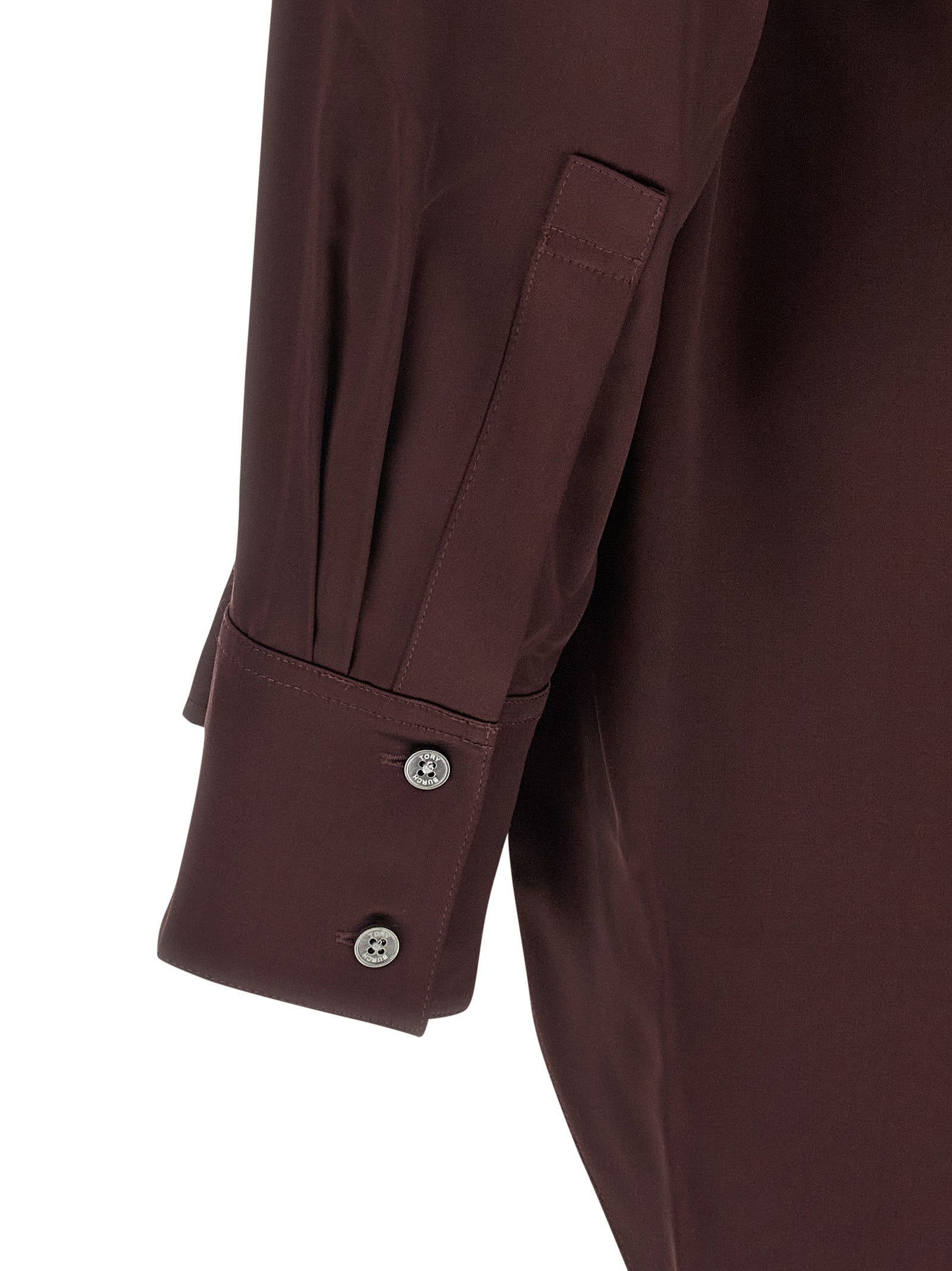Tory Burch Bordeaux Viscose Blouse