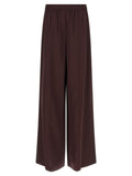Tory Burch Bordeaux Viscose Casual Pants