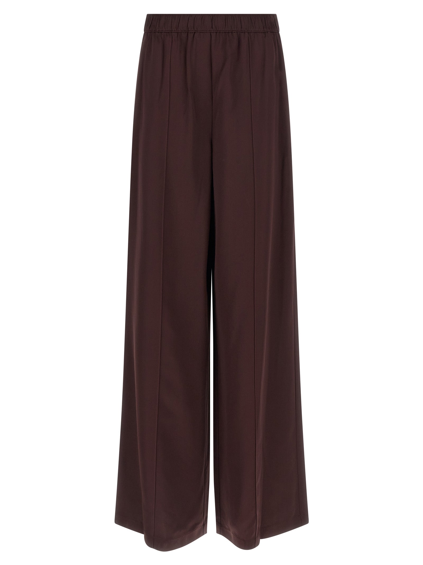 Tory Burch Bordeaux Viscose Casual Pants