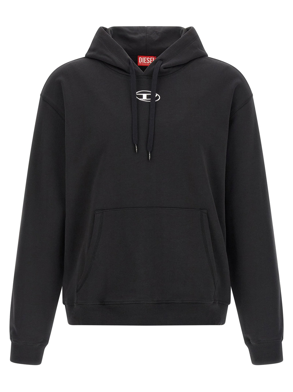 Diesel Black Cotton Sweatshirt