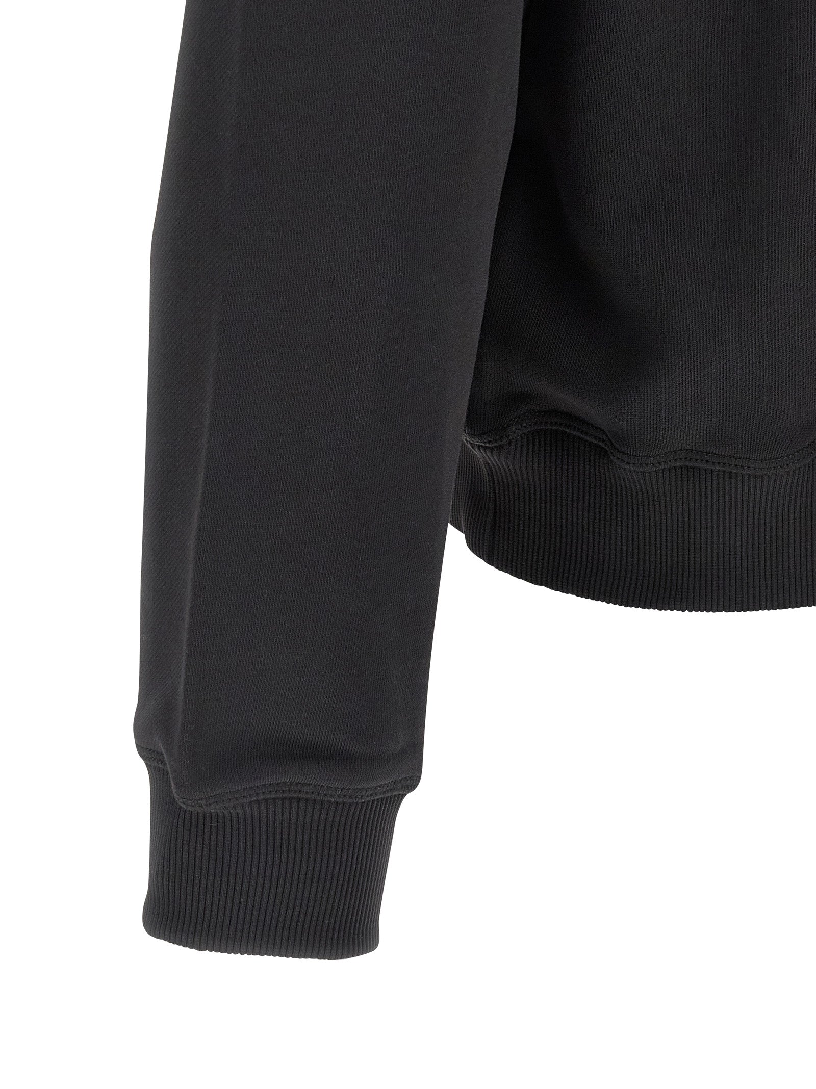 Diesel Black Cotton Sweatshirt