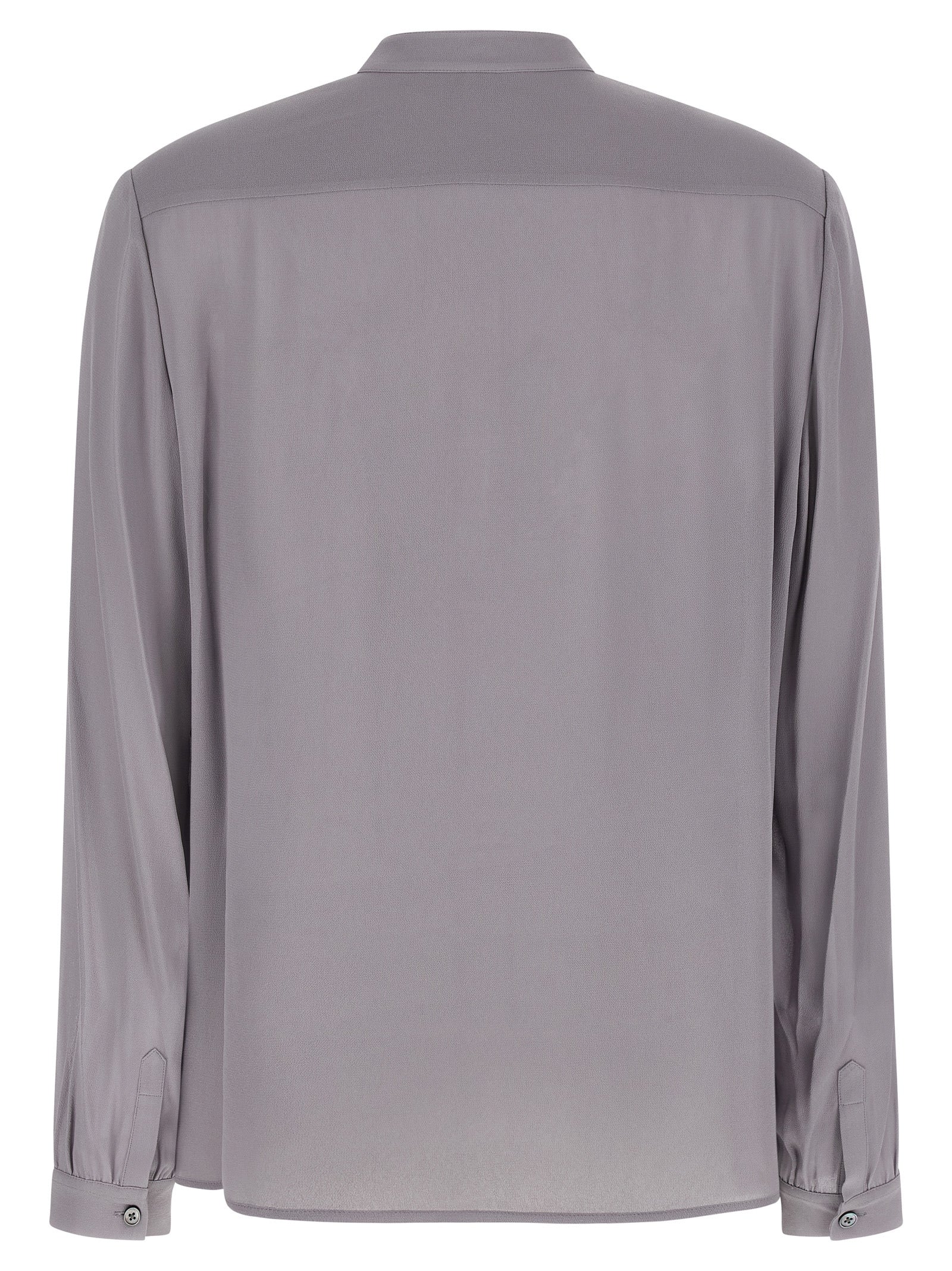 Tory Burch Gray Viscose Blouse