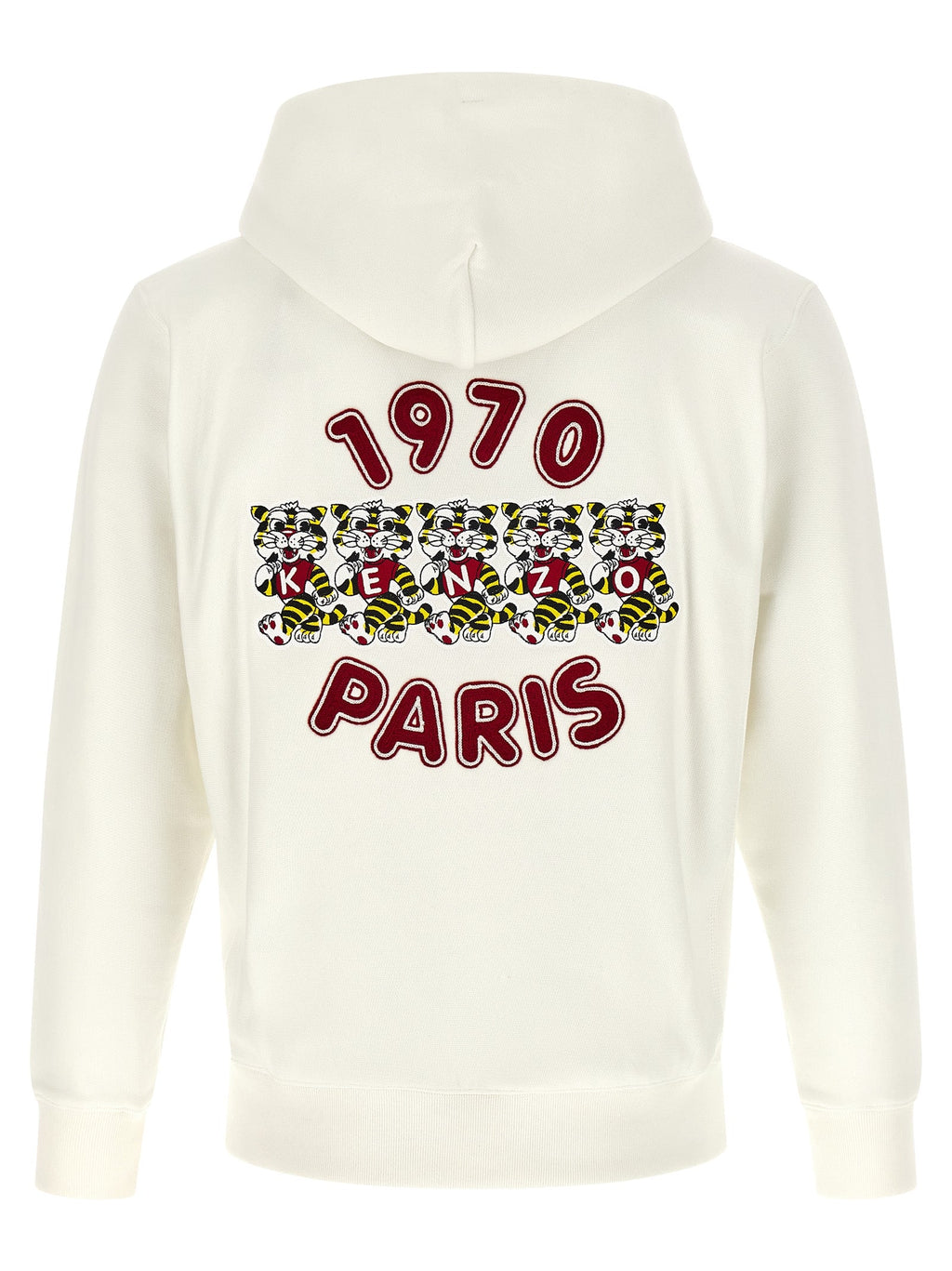 Kenzo White Cotton Sweatshirt