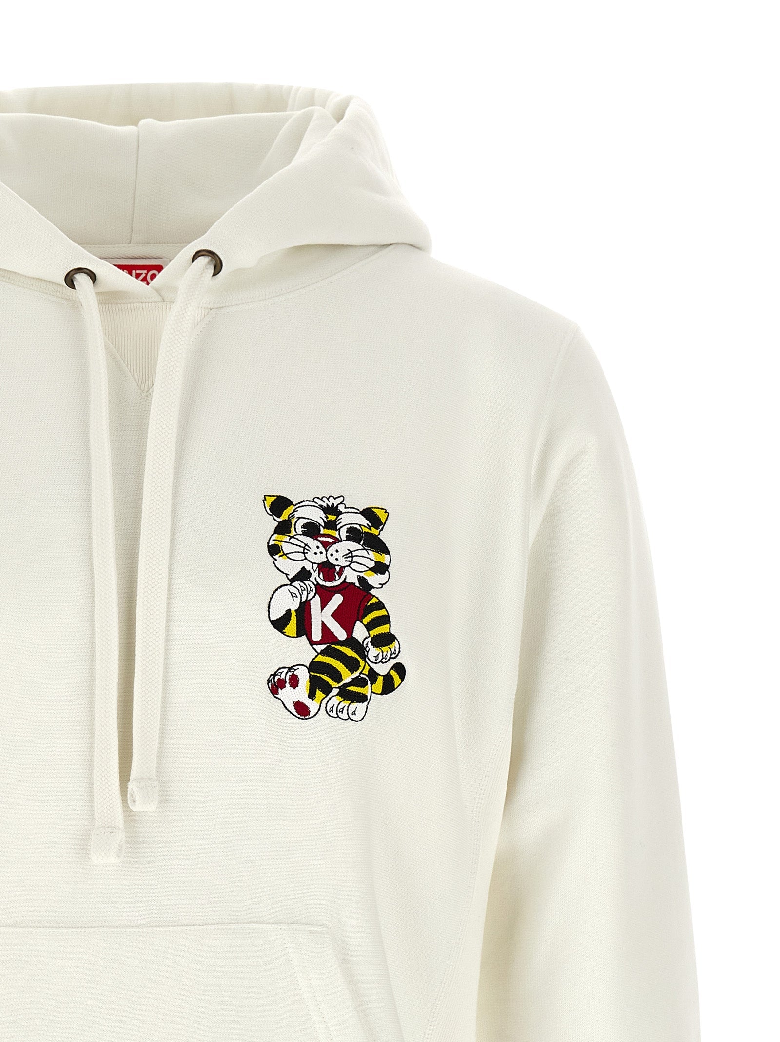 Kenzo White Cotton Sweatshirt