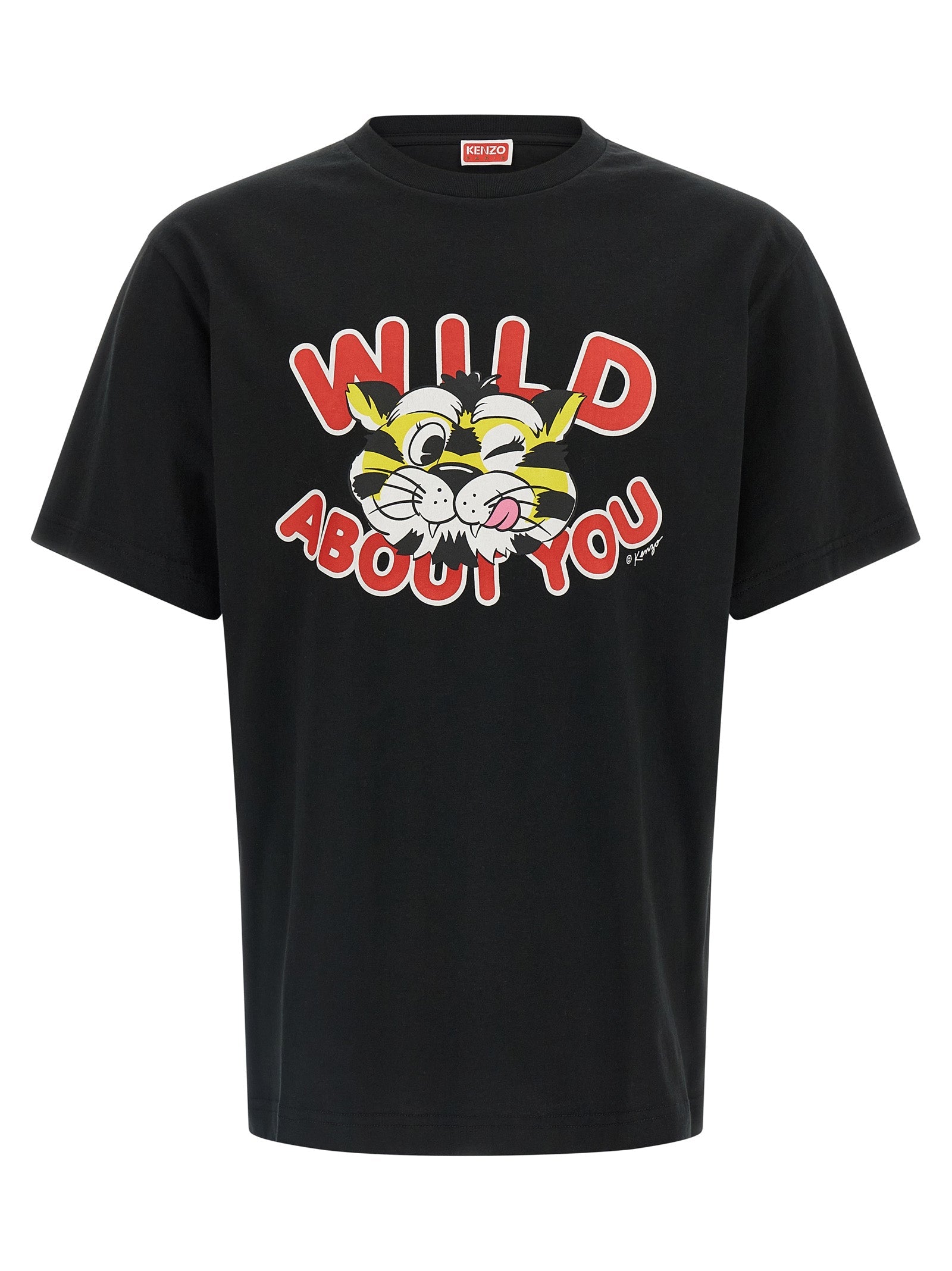 Kenzo Black Cotton T-Shirt