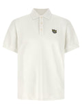 Kenzo White Cotton Polo Shirt Kenzo