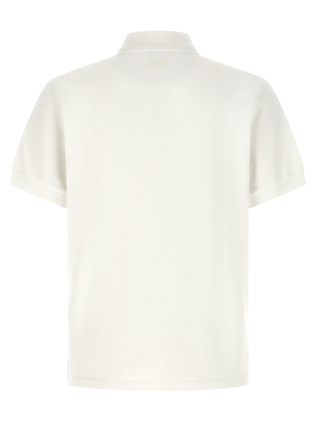 Kenzo White Cotton Polo Shirt Kenzo