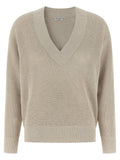 Brunello Cucinelli Beige Cotton Cardigan