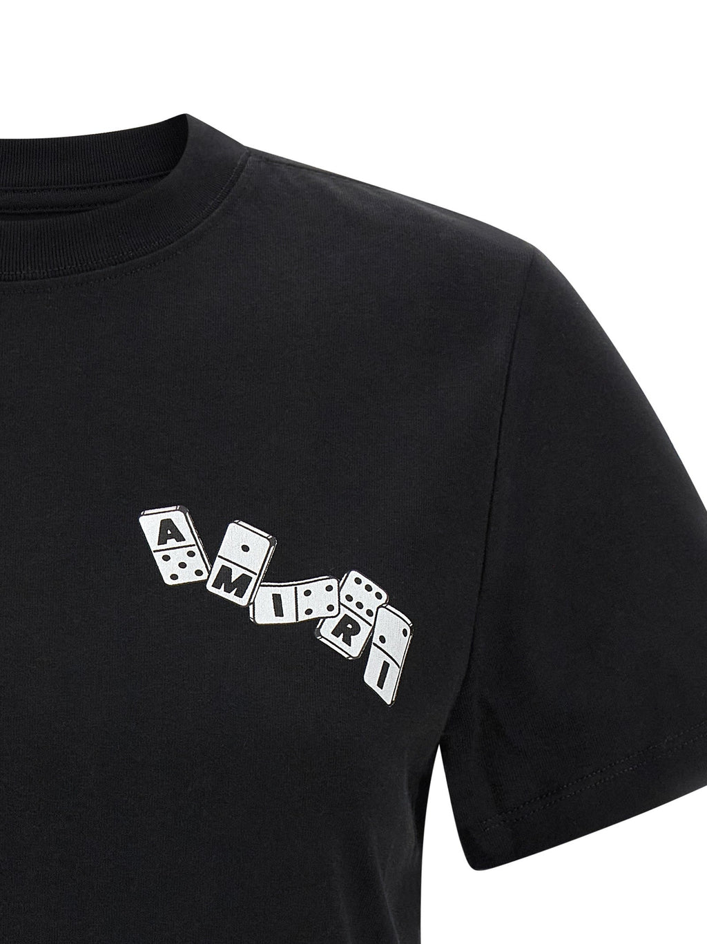 Amiri Black Cotton T-Shirt