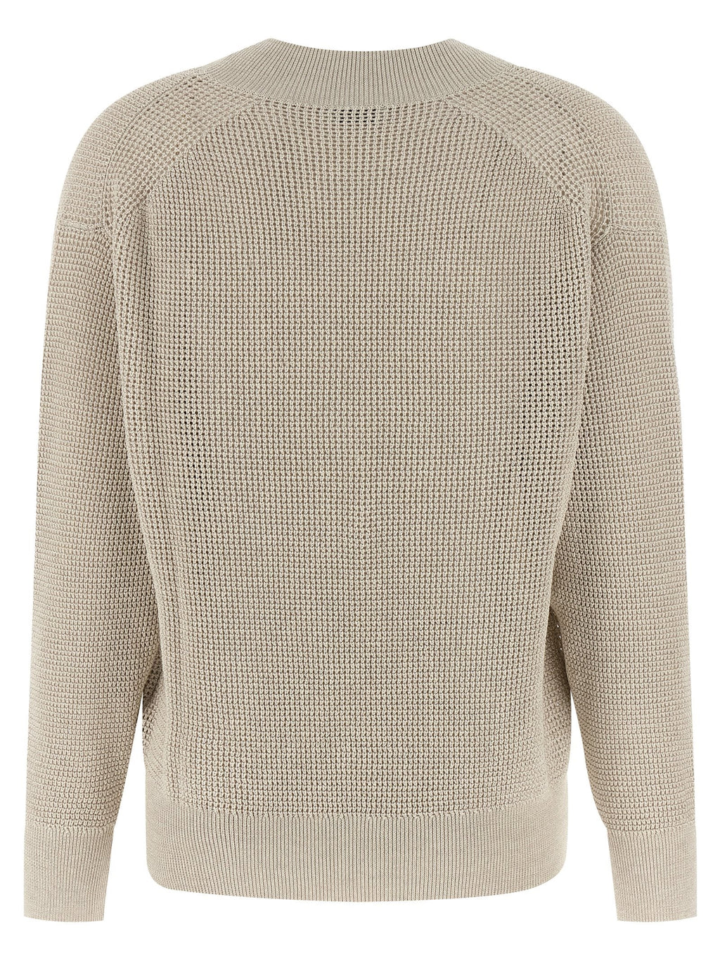 Brunello Cucinelli Beige Cotton Cardigan