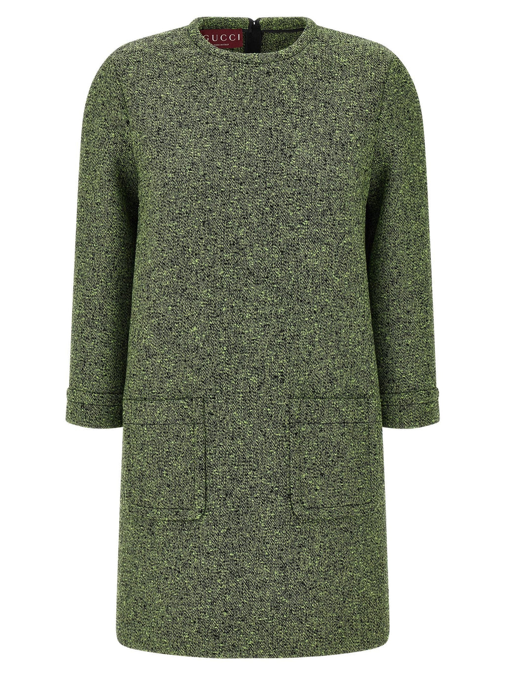 Gucci Bicolor Cotton Short Dress