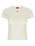 Diesel White Cotton T-Shirt