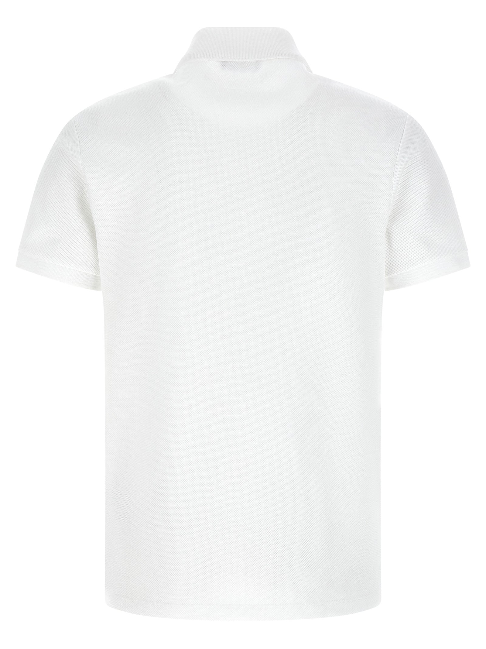 Balmain Bicolor Cotton Polo Shirt