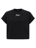 Balmain Black Cotton T-Shirt
