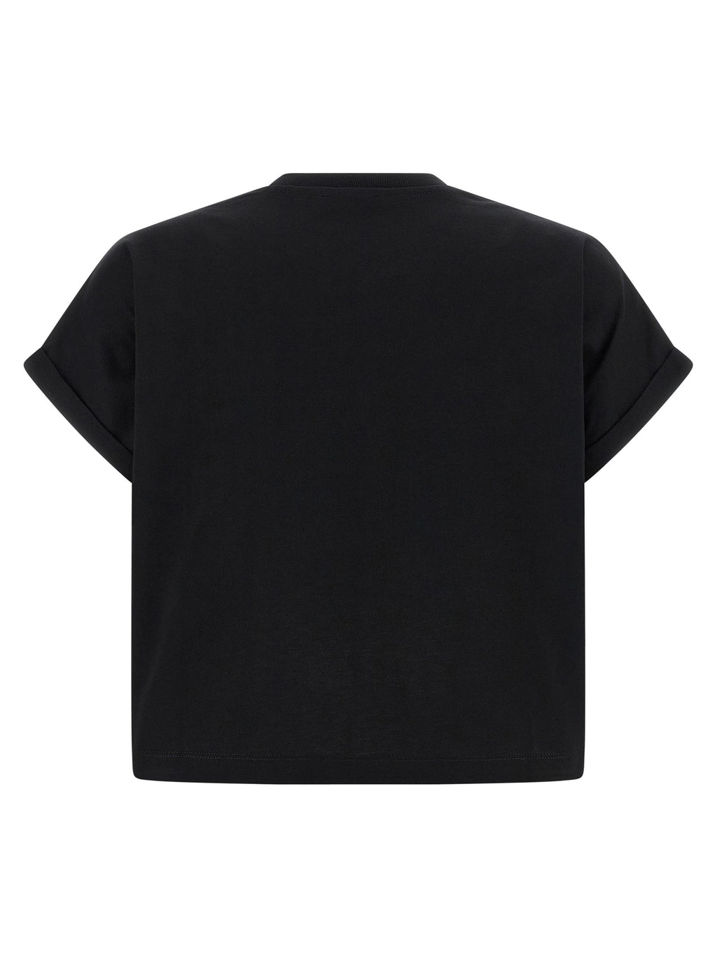 Balmain Black Cotton T-Shirt