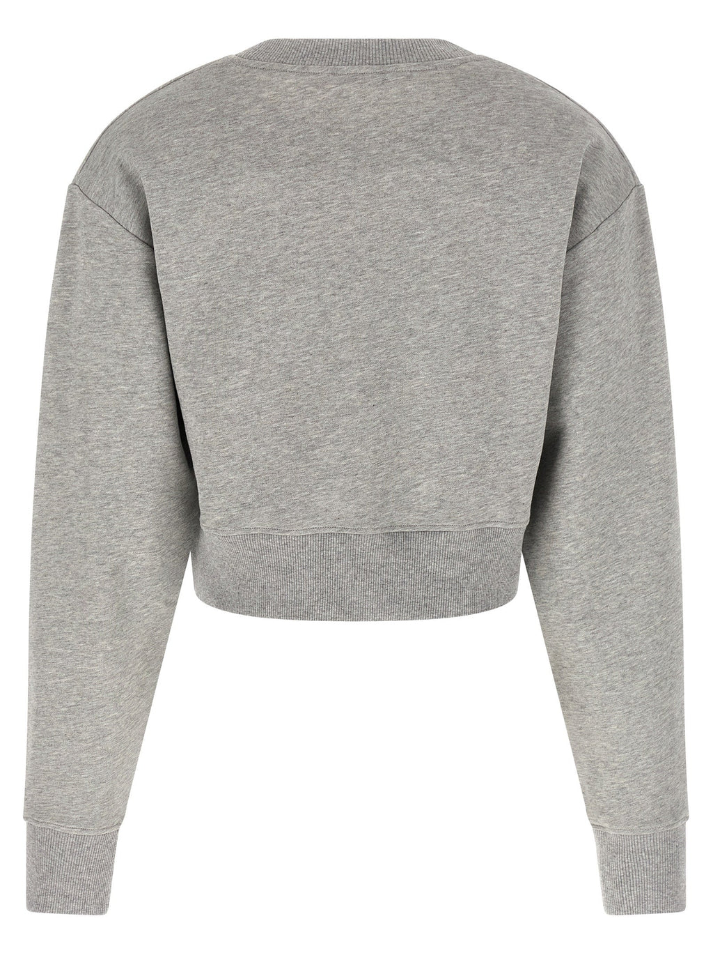 Balmain Gray Cotton Sweatshirt