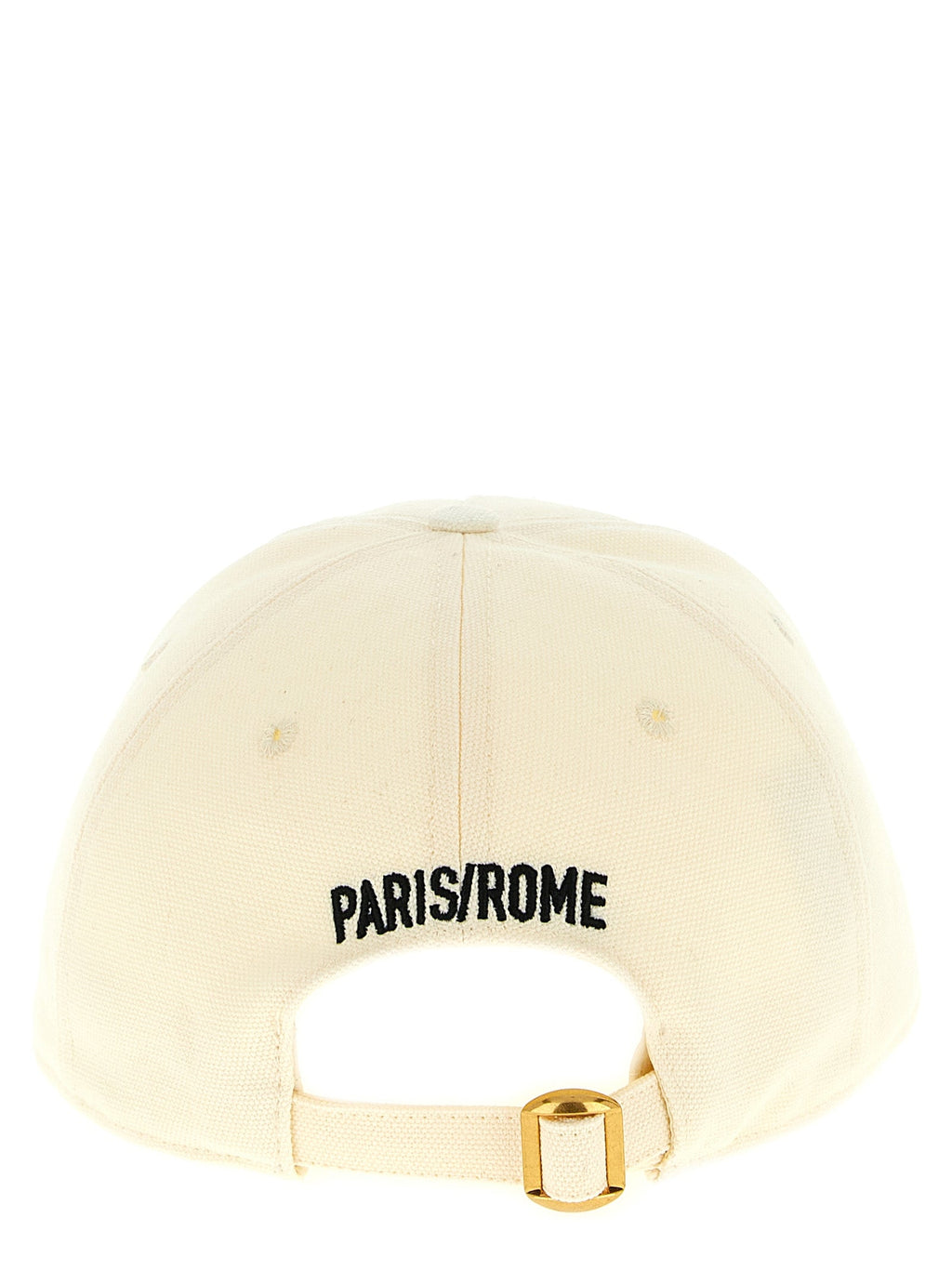 Valentino Garavani Beige Cotton Cap (Baseball Hat)