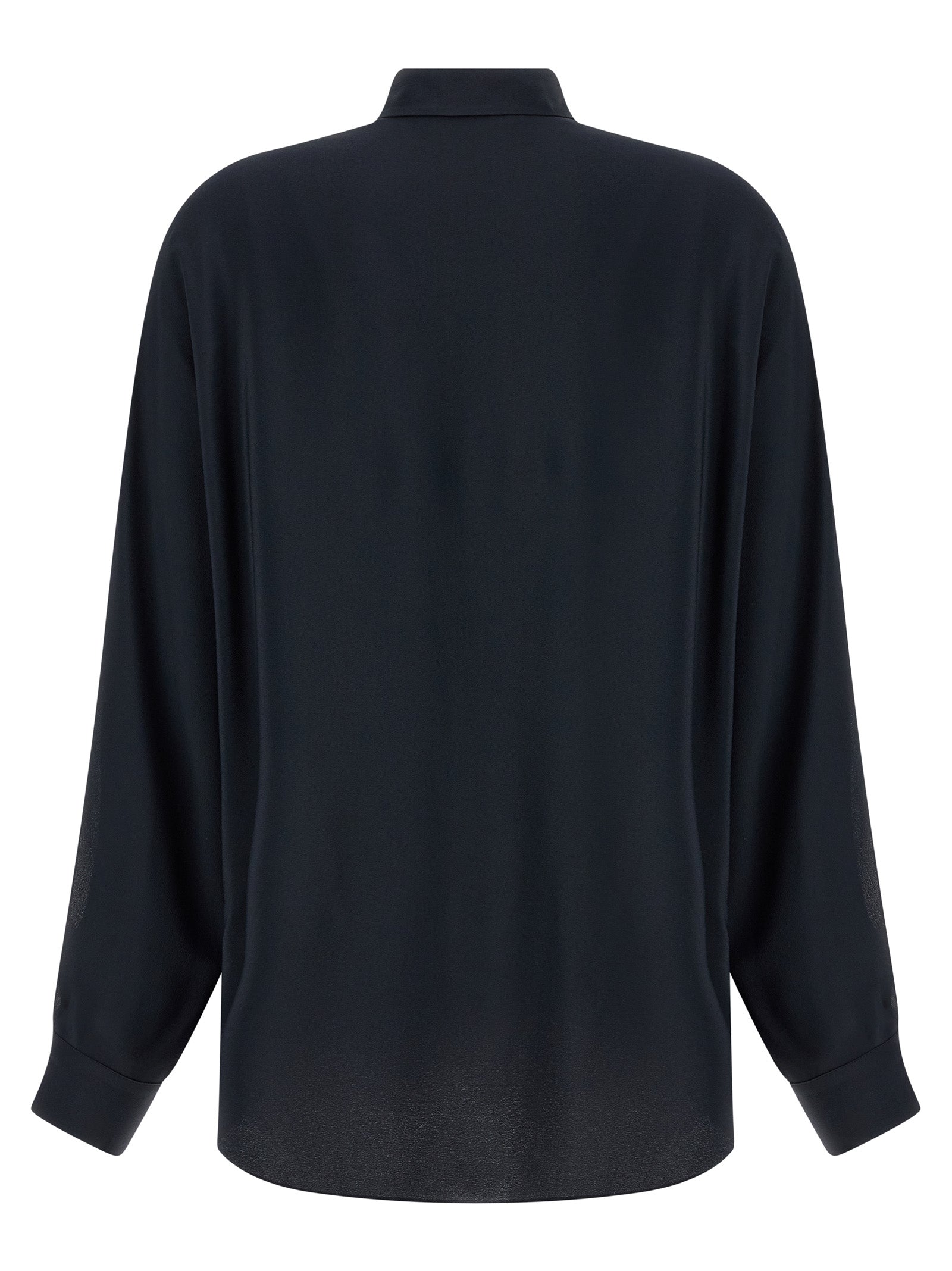 Fabiana Filippi Blue Acetate Blouse