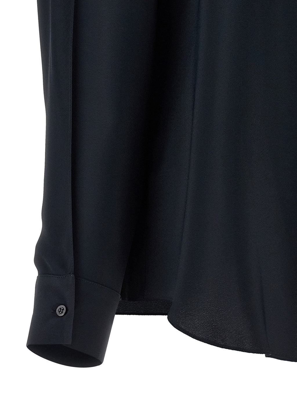 Fabiana Filippi Blue Acetate Blouse