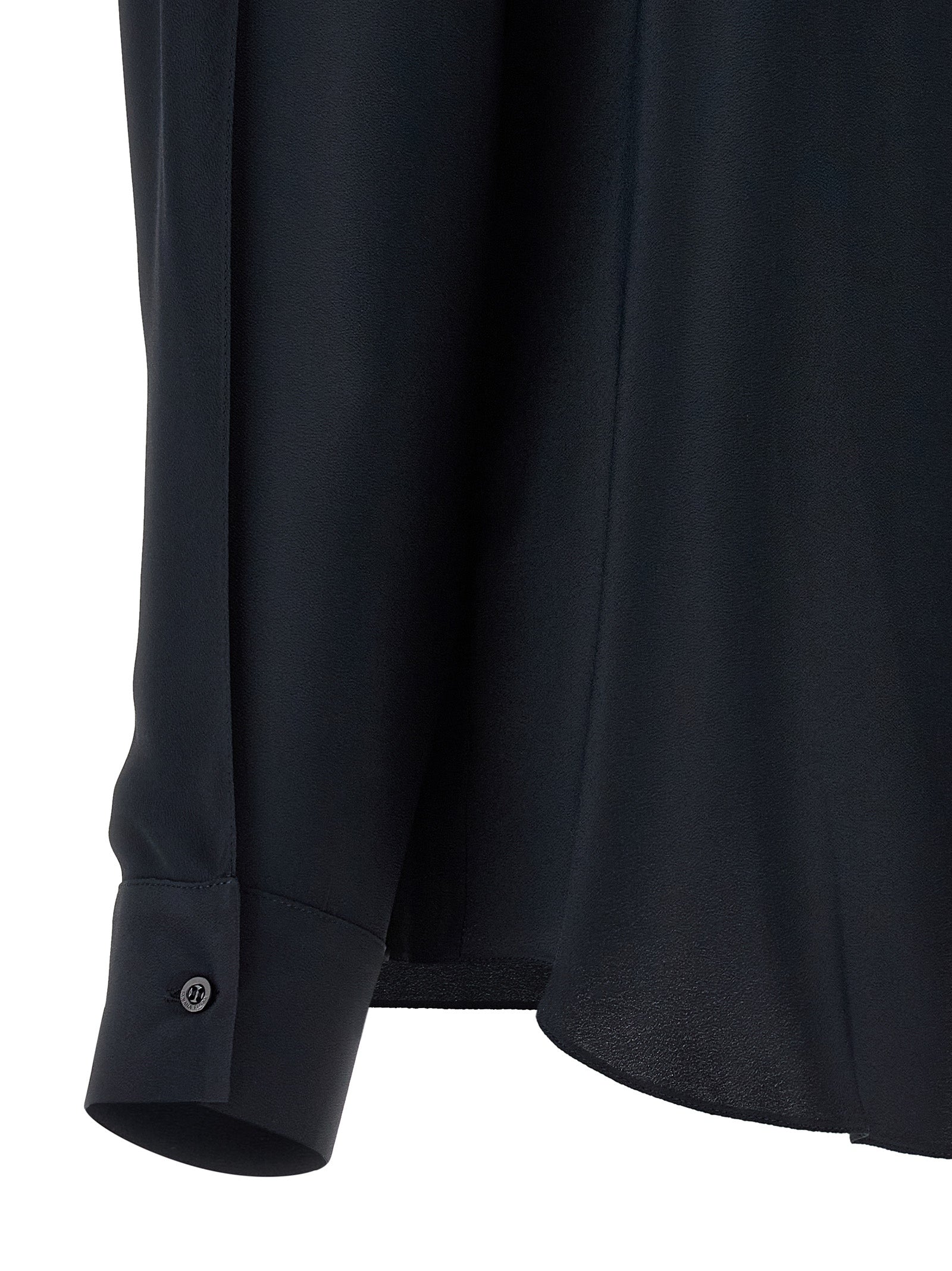 Fabiana Filippi Blue Acetate Blouse