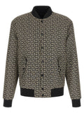 Balmain Black Polyamide Bomber