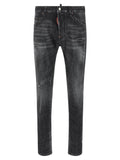 Dsquared² Black Cotton Jeans Denim