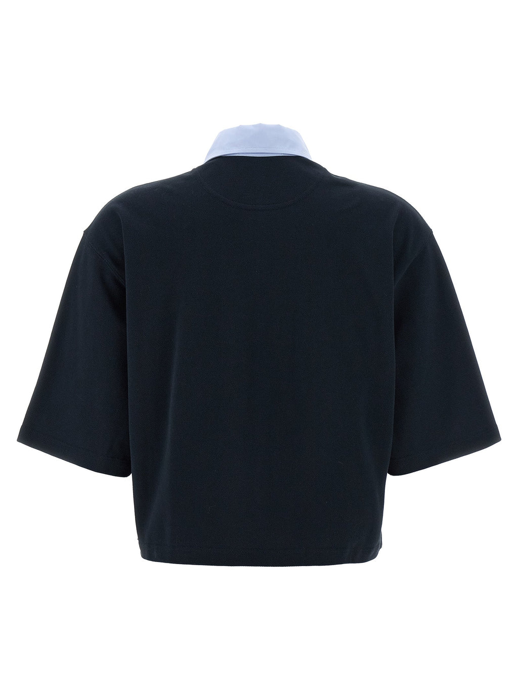 Stella McCartney Blue Cotton Polo Shirt