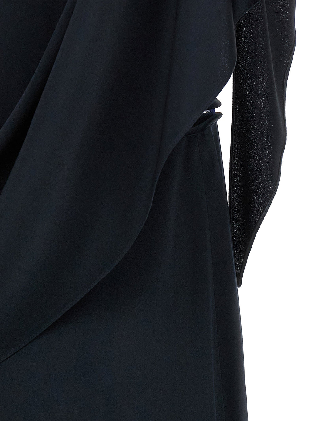 Fabiana Filippi Blue Viscose Midi Dress
