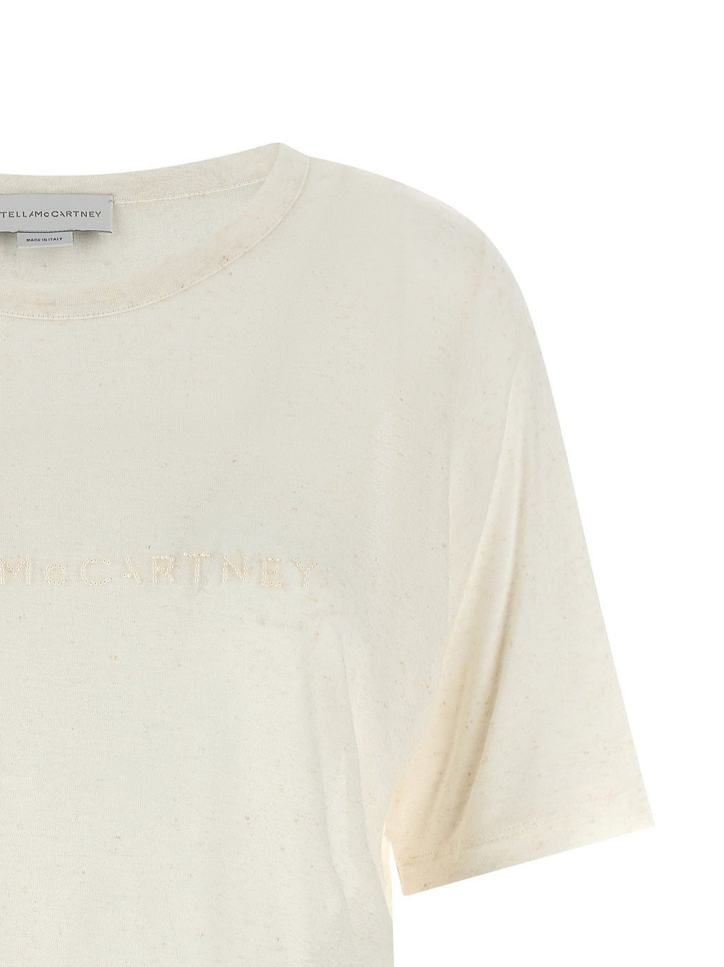 Stella McCartney White Viscose T-Shirt