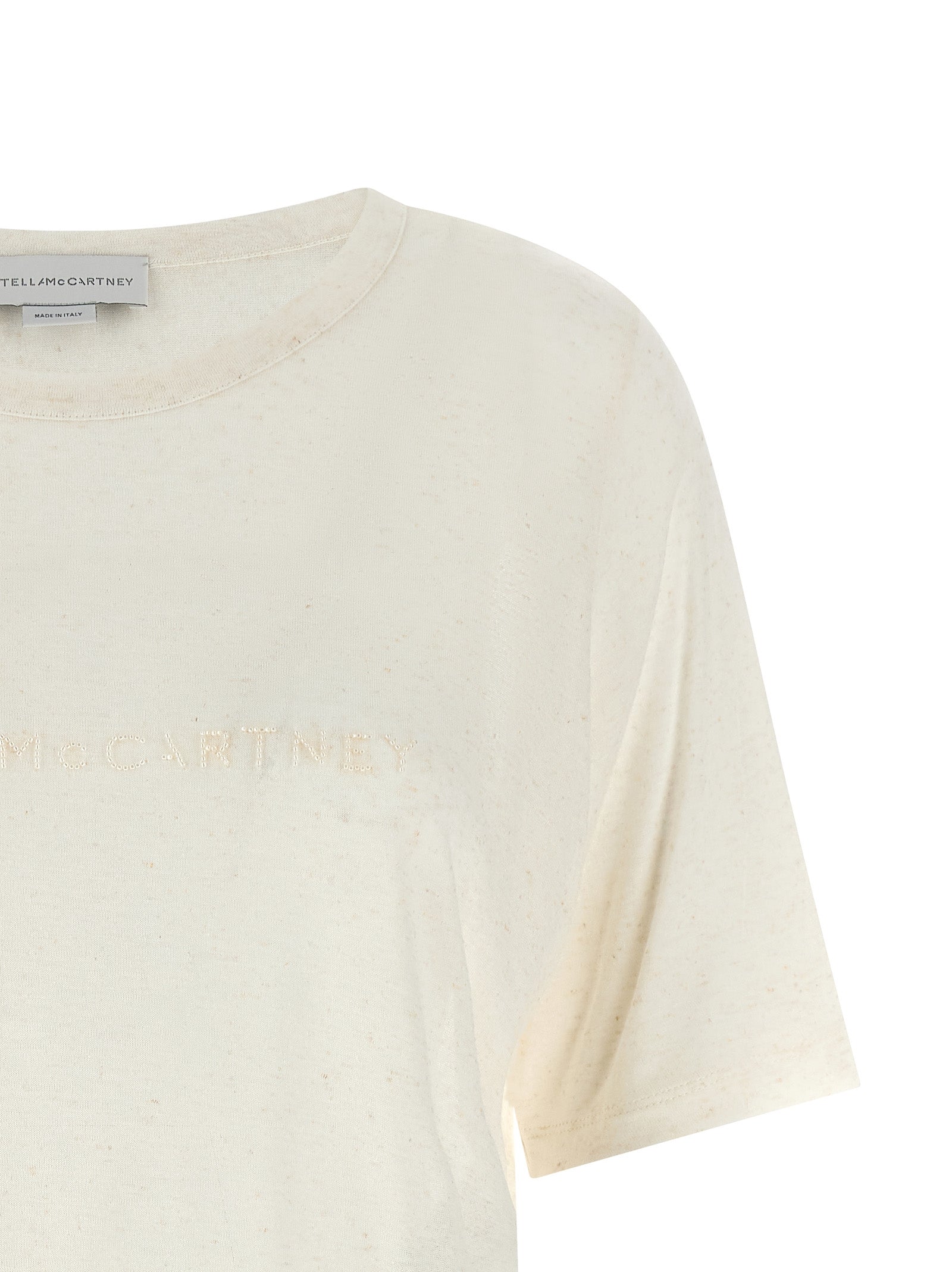 Stella McCartney White Viscose T-Shirt