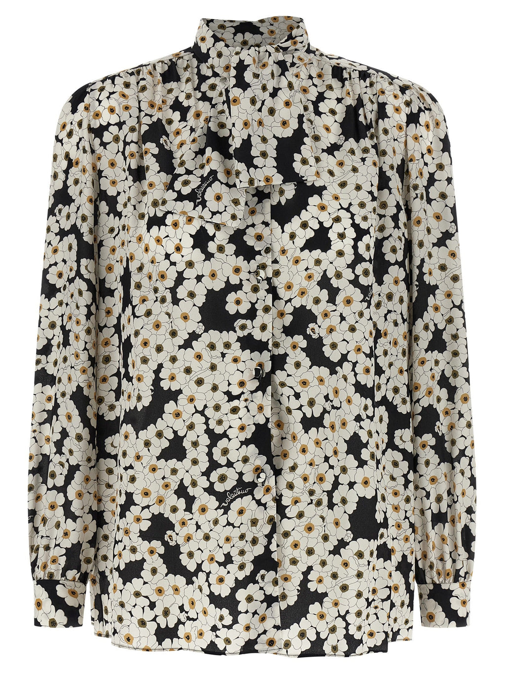 Valentino Garavani Bicolor Silk Blouse