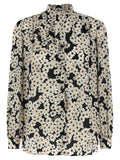 Valentino Garavani Bicolor Silk Blouse