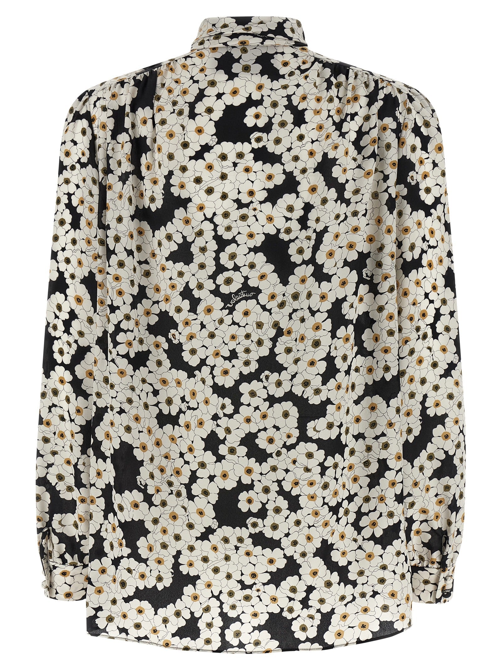 Valentino Garavani Bicolor Silk Blouse