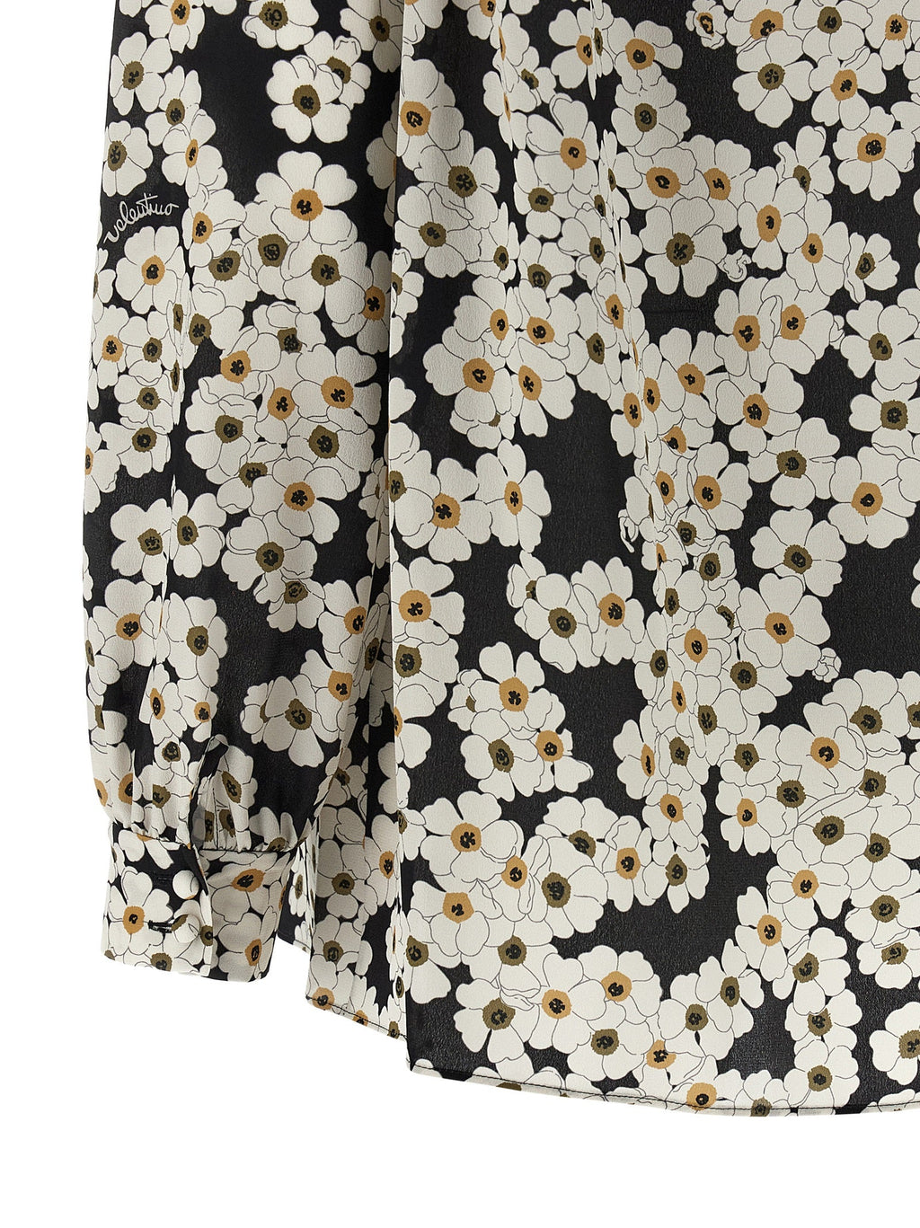 Valentino Garavani Bicolor Silk Blouse