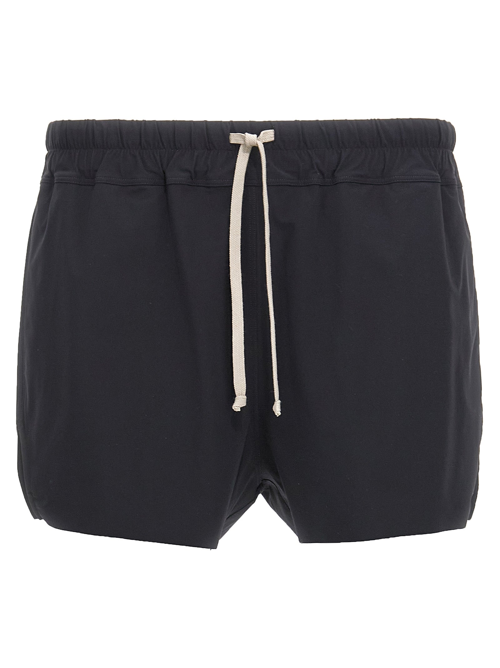 Rick Owens Black Nylon Swim Shorts