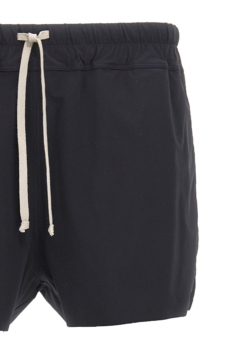 Rick Owens Black Nylon Swim Shorts