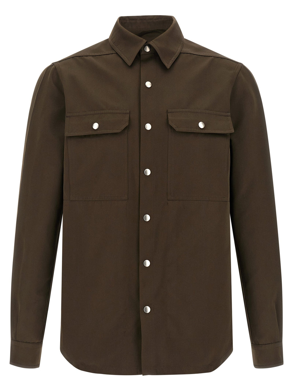Rick Owens Brown Polyester Blouse