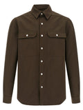 Rick Owens Brown Polyester Blouse