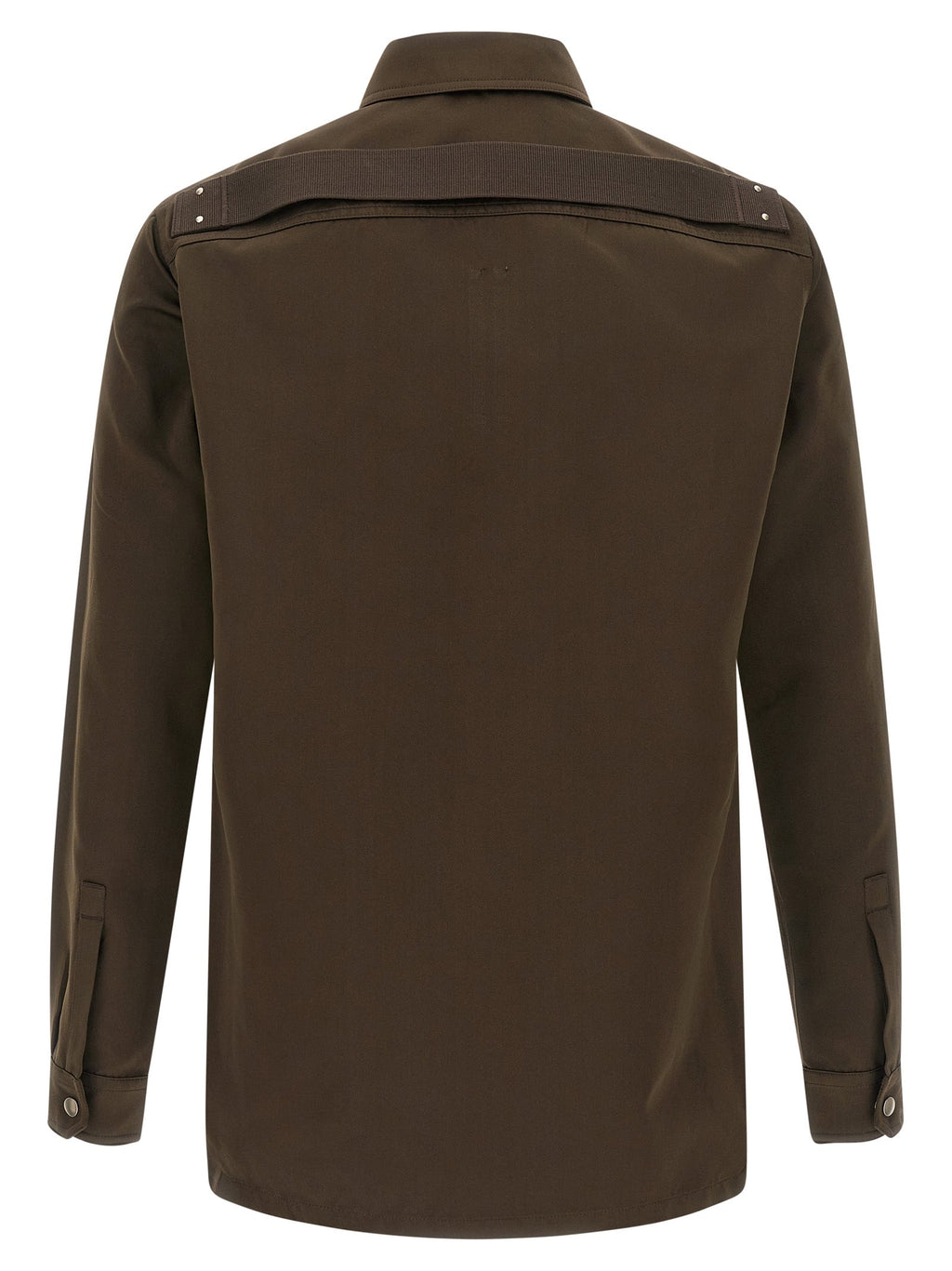 Rick Owens Brown Polyester Blouse