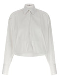 Ermanno Scervino White Cotton Blouse